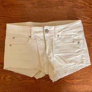 American eagle stretch denim shorts